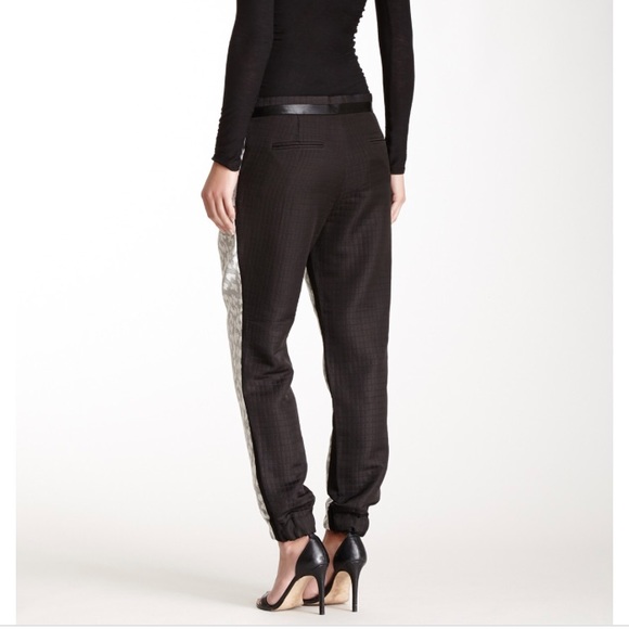 Walter Baker Animal Print Tuxedo Pant - Picture 2 of 8